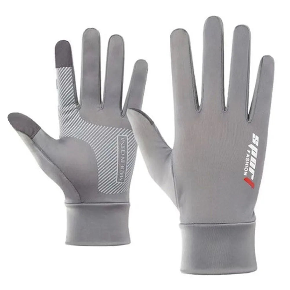 1Pair Summer Cooling Arm Sleeves Cover Women Men Sports Running UV Sun Protection Gloves Outdoor Fishing Cycling Driving Sleeves-WAYBIKER
