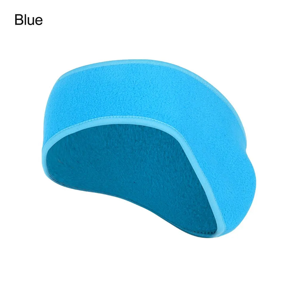 1Pcs Fleece Ear Warmer Muff Winter Headband Ear Muffs Headband for Men Women Running Skiing Outdoor Sports-WAYBIKER
