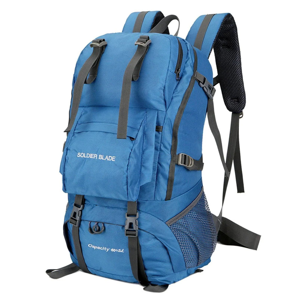 45L Camping Hiking Backpack Large Capacity Mountaineering Pack Waterproof Travel Backpack-WAYBIKER