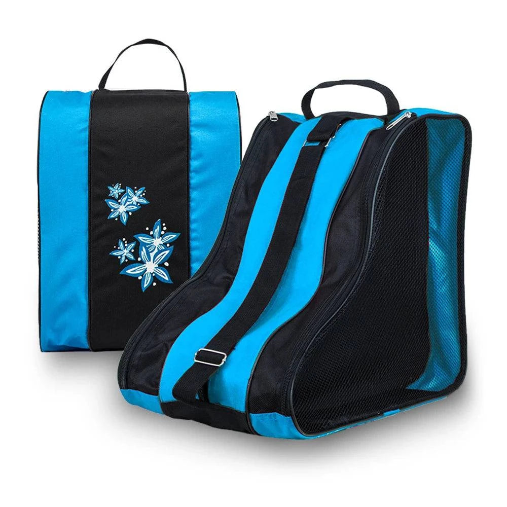 Kids 3 Layers Breathable Skate Carry Bag Case Roller Inline Skates For Outdoor Ice Skates Storage Bag Kids Skating Accessories-WAYBIKER