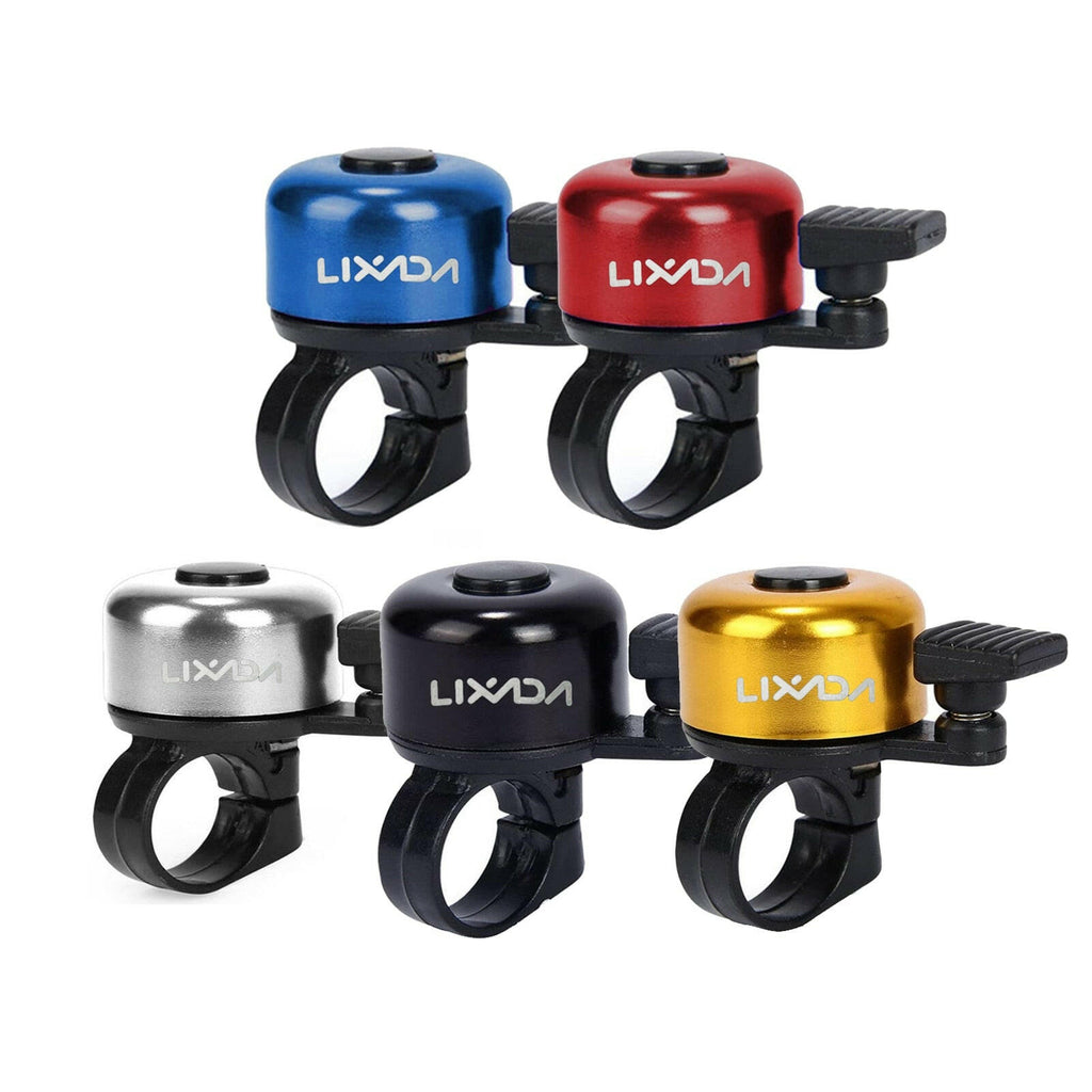 LIXADA Bike Bell Alloy Mountain Road Bicycle Horn Sound Alarm For Safety Cycling Handlebar Metal Bell Bicycle Horn-WAYBIKER