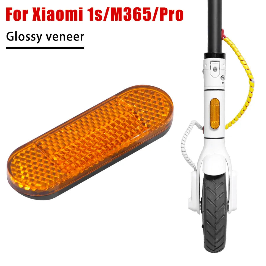 Wheel Cover Protect Shell For Xiaomi Electric Scooter Pro 2/1s/M365 Pro Front Rear Safety Reflective Tube Night Reflector Parts-WAYBIKER