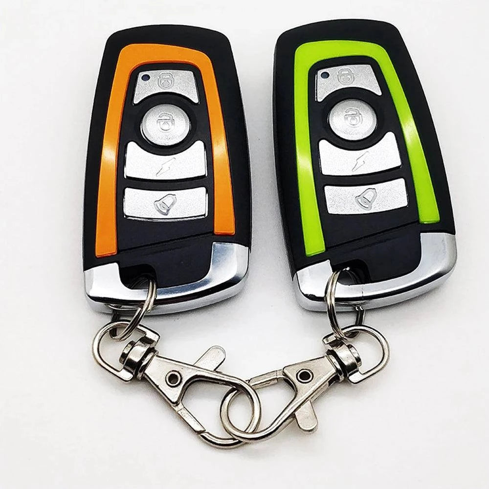 12V Universal Motorcycle Alarm System Two-way with Engine Start Remote