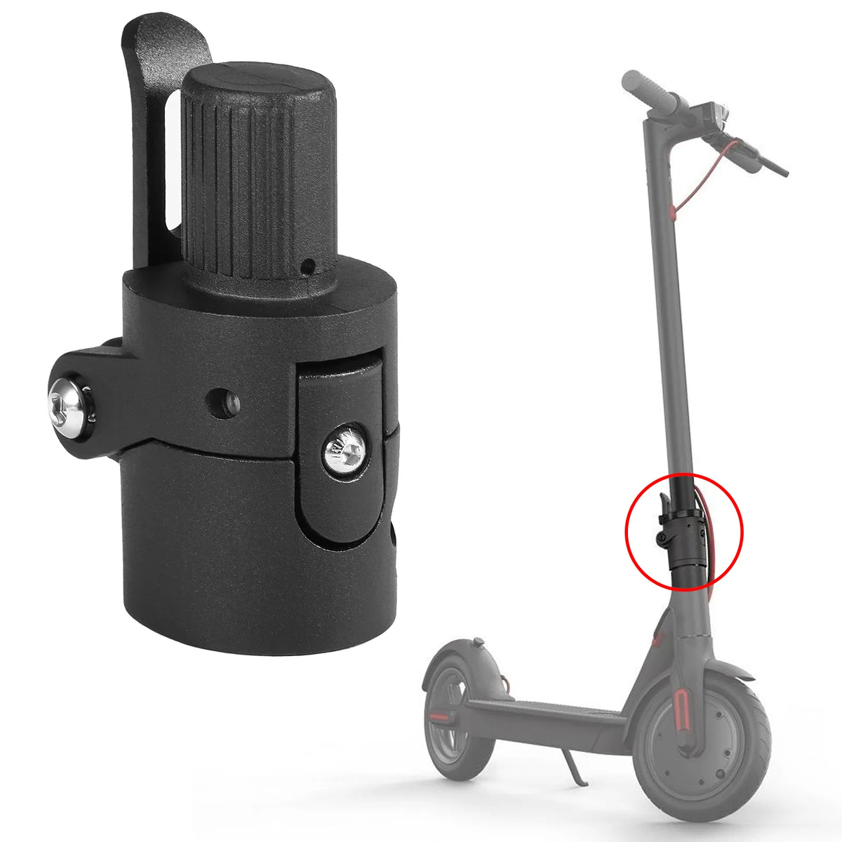 Scooter Folding Rod Lock Screw Accessories Replacement Parts Easy To C