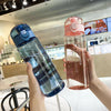 780ml Girl Boy Portable Clear Gym Drinking Cup Leakproof Sports Water Bottle Drinking Bottle