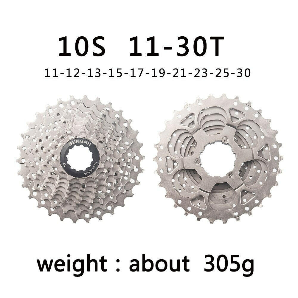 SENSAH 8/9/10/11 Speed Road Bike Cassette 11V 23T/25T/28T/30T/32T/34T/36T Bicycle Freewheel K7 10S Flywheel for HG Hub-WAYBIKER