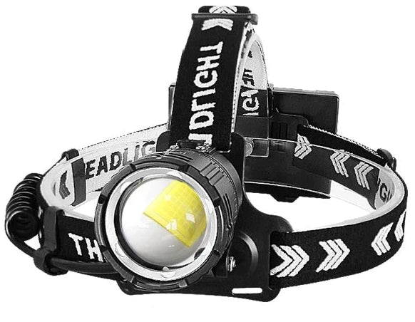Newest XHP360 LED Powerful Headllamp USB Rechargeable Headlight High Power 3500M Head Flashlight Zoom Camping Work Head Lantern-WAYBIKER