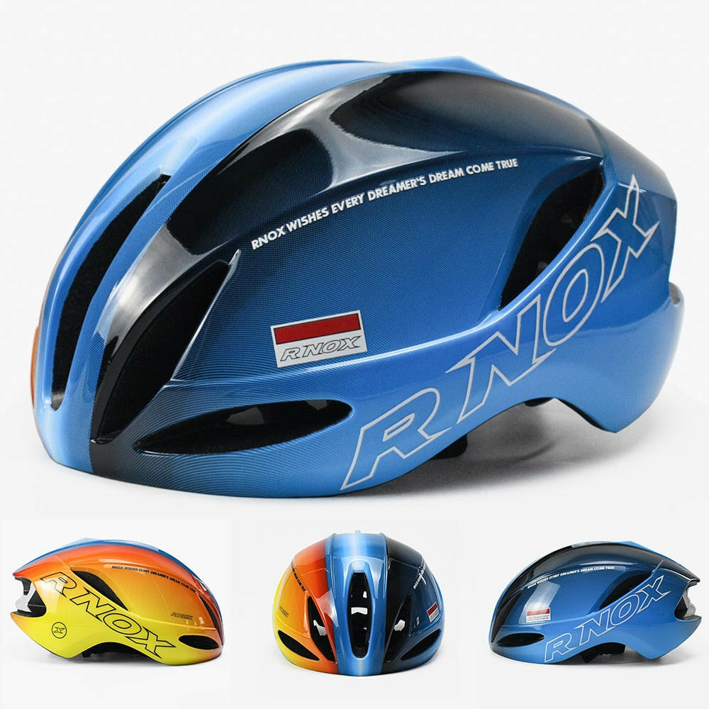 RNOX Cycling Helmet aero Triathlon Road Racing Bike Helmet EPS+PC Outdoor Sports For Men Women MTB Bicycle Helmet Casco Ciclismo-WAYBIKER