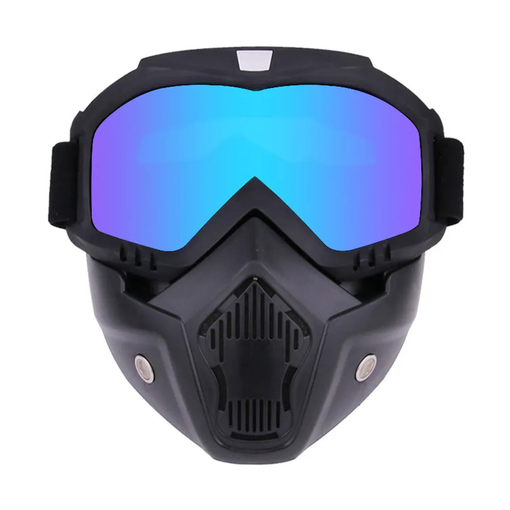Outdoor Sport Windproof Mask Goggle HD Cycling Glasses Snowboard Eyewear Riding Motocross Summer UV Protection Sunglasses-WAYBIKER