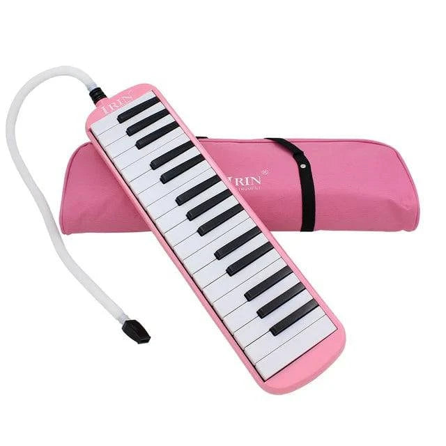32 Piano Keys Melodica Musical Education Instrument for Beginner Kids Children Gift with Carrying Bag-WAYBIKER