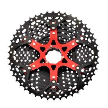 SUNSHINE Black Bicycle Freewheel MTB Bike Cassette K7 8/9/10/11/12 Speed SHIMANO HG Structure Specification for SHIMANO SRAM-WAYBIKER