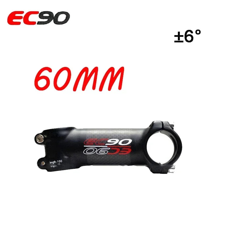 EC90 31.8mm Stem 6/17 Degree MTB Power 60/70/80/90/100/110/120mm Bicycle Handlebar Stem Ultralight Bike Table Cycling Part