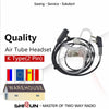 Acoustic Headset for Baofeng Walkie Talkie BF-888S UV-5R UV-82 UV-S9 Plus RT22 Air Tube Earpiece of UV-16 Max UV-13Pro Ham Radio-WAYBIKER