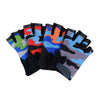 1 Pair Children's Gloves Half Finger Outdoor Sports Kids Cycling Boys Girls Protection Antislip Breathable Spring Summer Gloves-WAYBIKER
