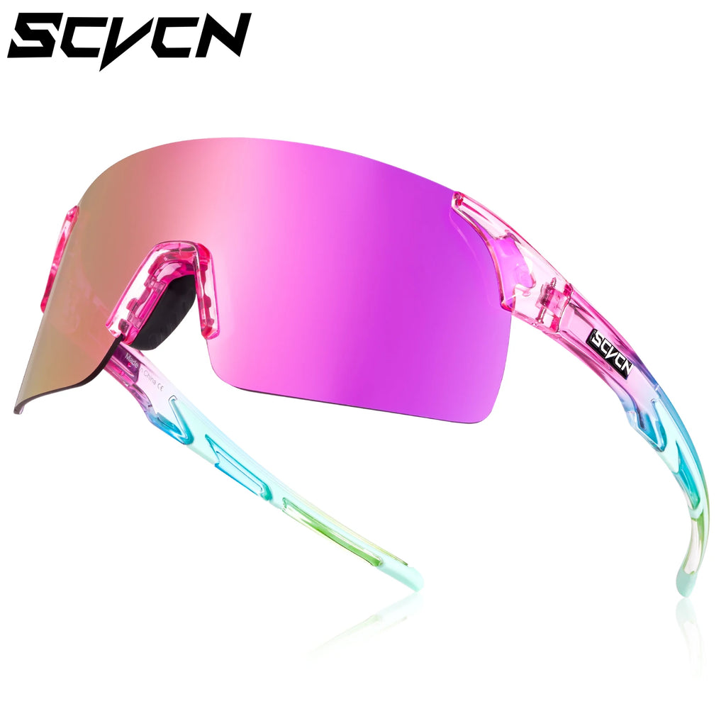 SCVCN Outdoor Anti Fog Photochromic Sunglasses Men Road Anti-fog Cycling Glasses Bicycle Women Bike MTB UV400 Sports Eyewear