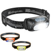 XIWANGFIRE Mini USB Rechargeable Headlamp Motion Sensor Headlight Camping Flashlight Head Light Torch Lamp with Built-in Batter-WAYBIKER
