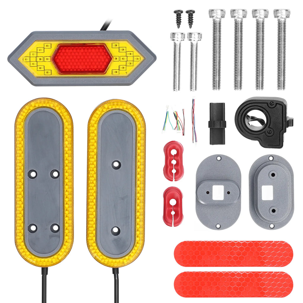 Electric Scooter Accessories LED Turn Signal Lamp for Xiaomi Pro 2 M365 / M365 Pro Turn Signal Lamp Scooter Parts Accessories-WAYBIKER