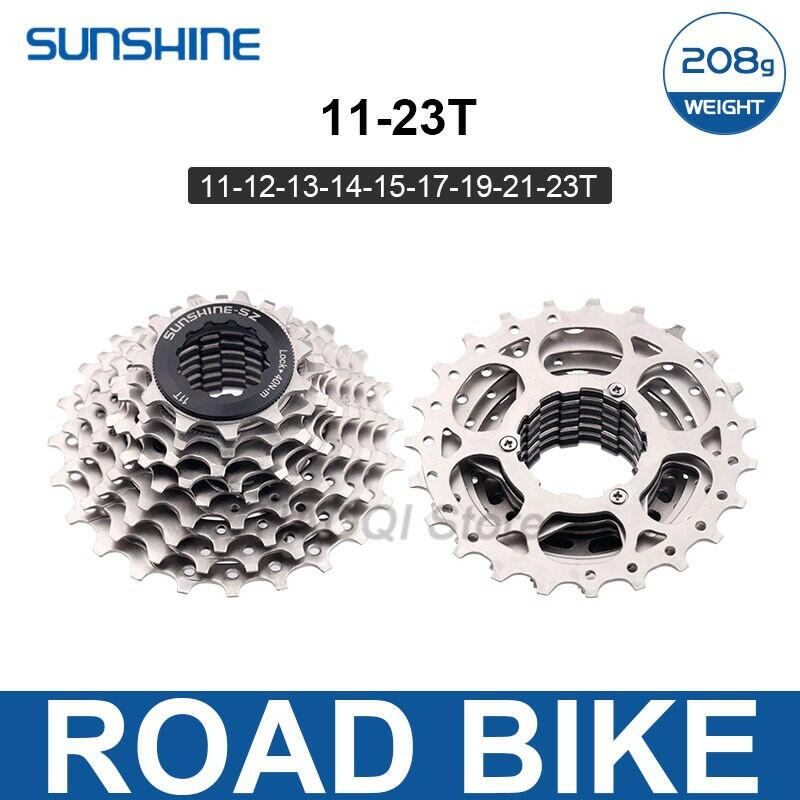 Sunshine HG Road Bike Cassette 8 9 10 11 12 Speed 11-23T/25T/28T/30T/32T/34T Bike Flywheel Sprocket for SHIMANO-WAYBIKER