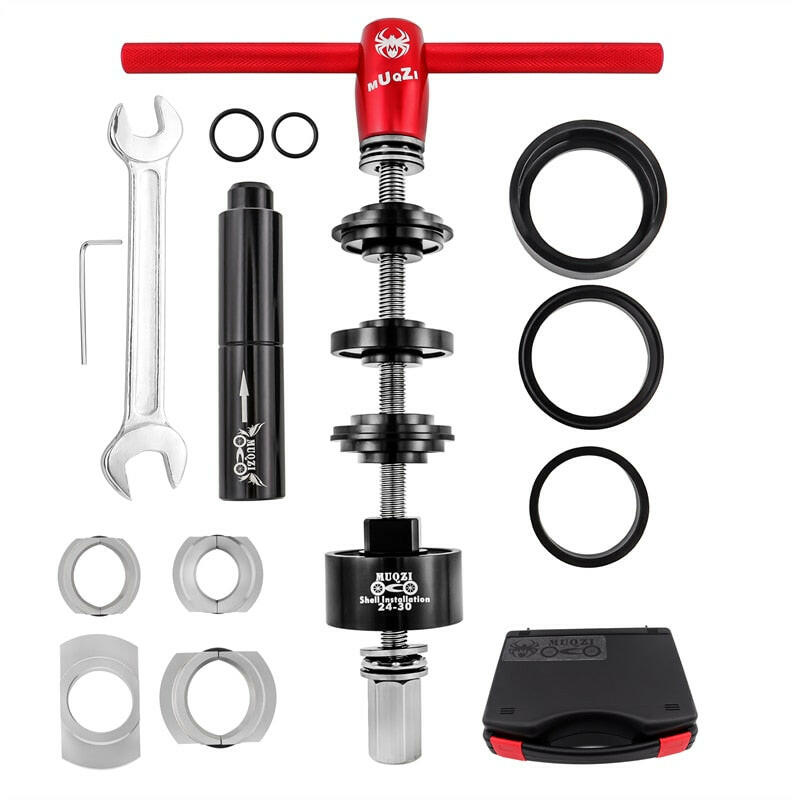 MUQZI Bicycle Bottom Bracket Remove Install Tool Bearing Press Fit Tools MTB Road Bike Repair Kit For BB86 BB30 BB92 PF30-WAYBIKER