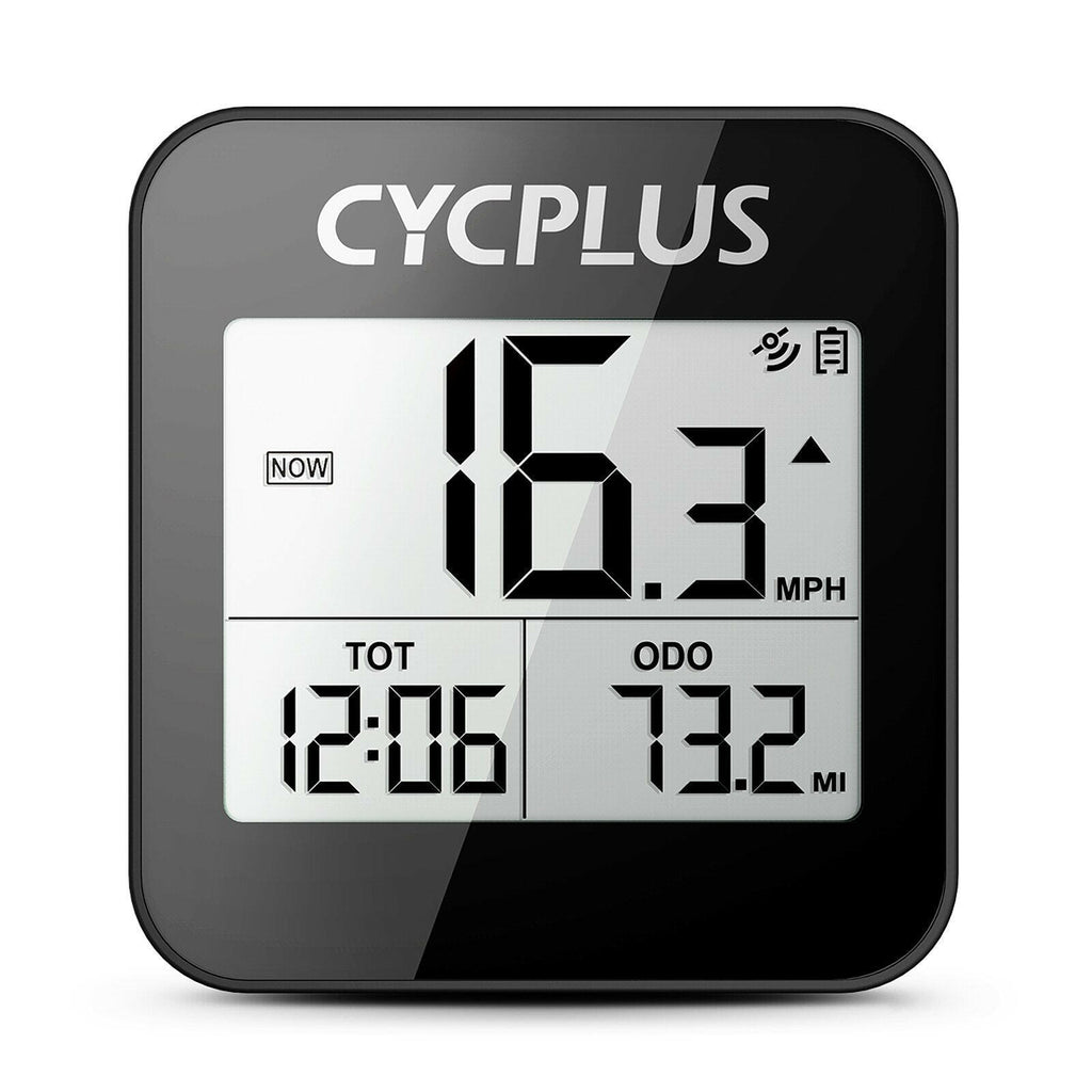CYCPLUS Wireless GPS Bike Computer with Mount Holder IPX6 Waterproof Cycling Speedometer Bike Stopwatch-WAYBIKER