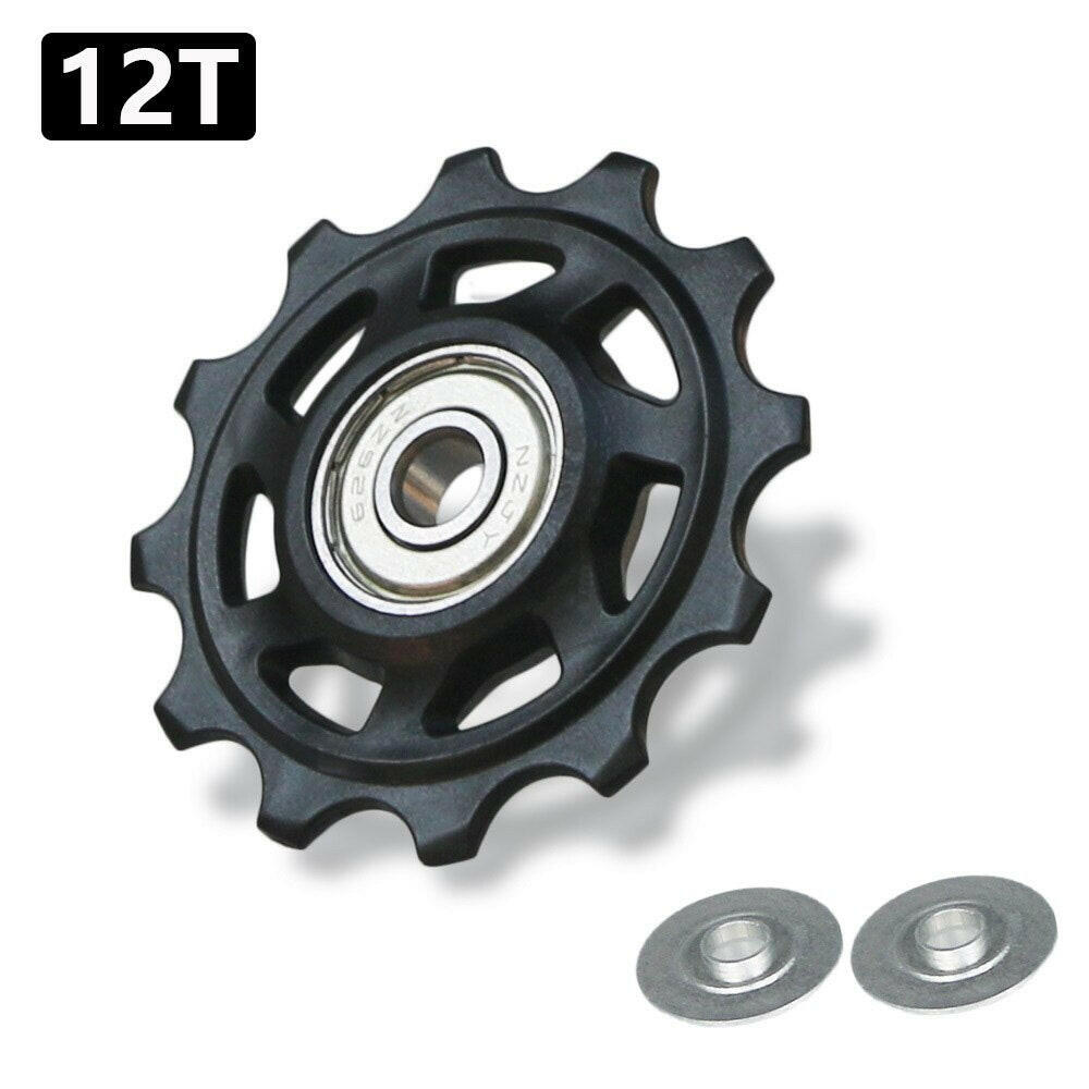 11T 12T 13T 14T MTB Bicycle Rear Guide Wheel Road Bike Rear Derailleur Pulley Roller Bearing Outdoor Mountain Bike Cycling Parts-WAYBIKER