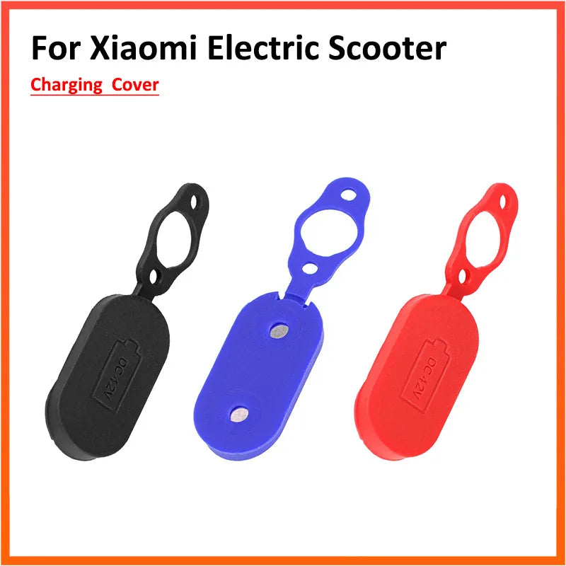 Rubber Charging Port Waterproof Cover with Magnetic For Xiaomi M365 Pro 1S Universal Electric Scooter Silicone Accessories-WAYBIKER