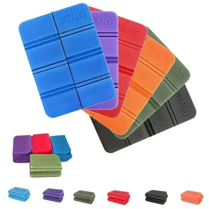Foam XPE Folding Cushion Beach Camping Portable Moisture Proof Mats Outdoor Portable Waterproof Small Picnic Pad 6 Colors-WAYBIKER