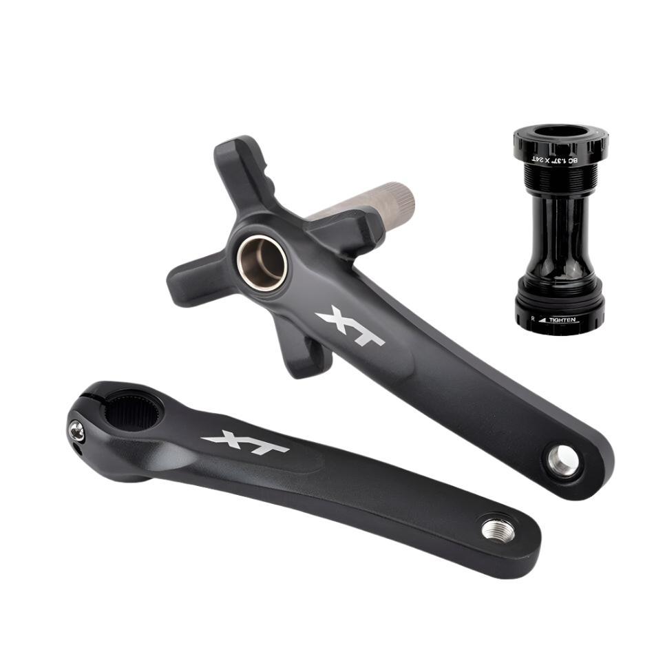 GOLDIX XT Bicycle Crankset 104BCD Chainring Wide Narrow 32-42T 170/175mm Forged Crank Compatible with SHIMANO/SRAM 11-12Speed-WAYBIKER