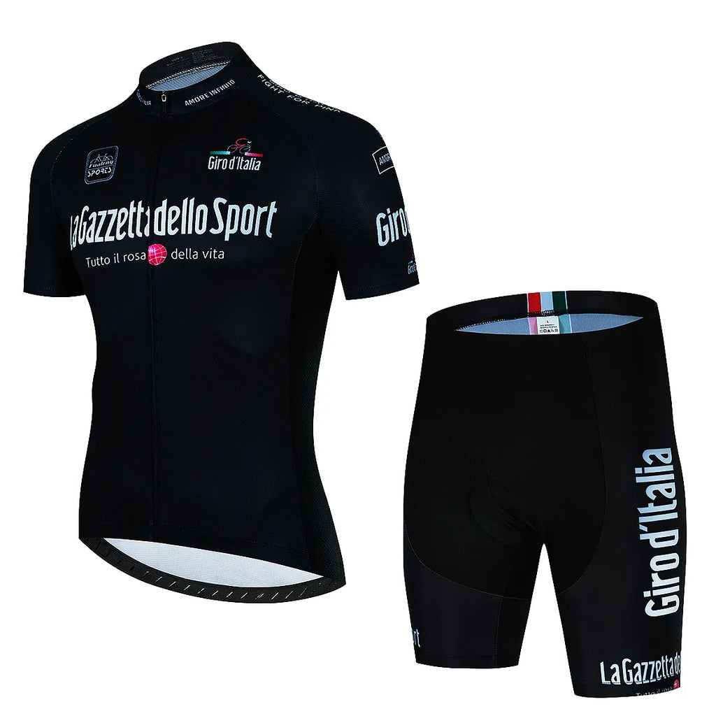 2023 Giro d'Italia Cycling Jersey Set MTB Uniform Bike Wear Ropa Ciclismo Bicycle Clothes Short Cycling Clothing Maillot Culotte