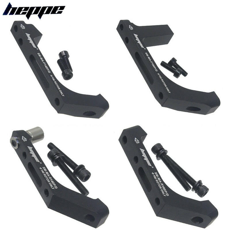 HEPPE Bike Disc Brake Mount Adapter Road Bike Disc Brake Flat Mount to Post Mount 140mm 160mm Rotor Bike FM to PM Converter