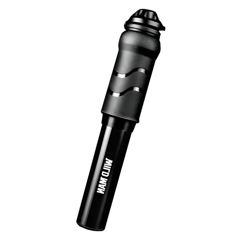 WILD MAN Alloy Mini Bike Pump Portable Cycling Air Pump Mountain Bicycle Air Pump Mtb Accesorios Schrader Presta Valve 100 Psi-WAYBIKER