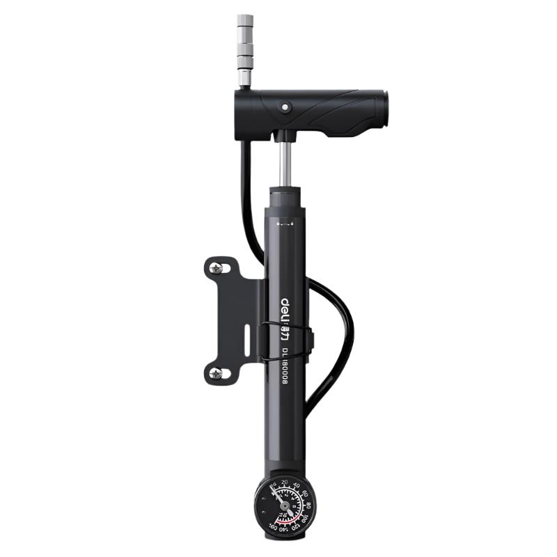 Deli 120psi Lightweight Cycling Pumps Mini Portable Light  Bike Pump Tire Inflator Bike Hand Pump With Table-WAYBIKER
