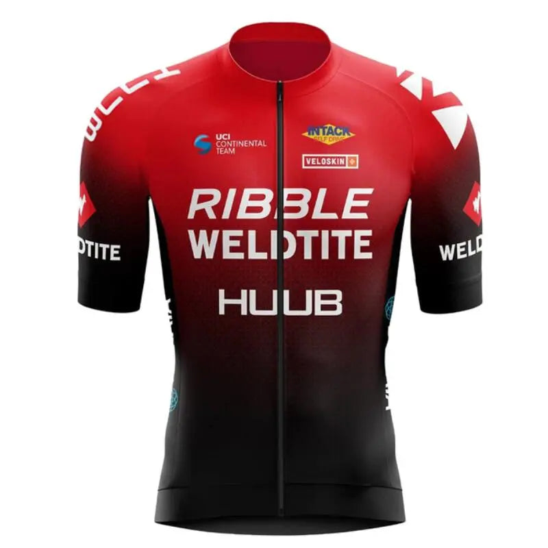 HUUB Cycling Jersey 2023 Men Summer Gradient Bicycle Jersey Lightweight Mtb Bike Cycling Clothing Shirt Maillot Ciclismo Team-WAYBIKER
