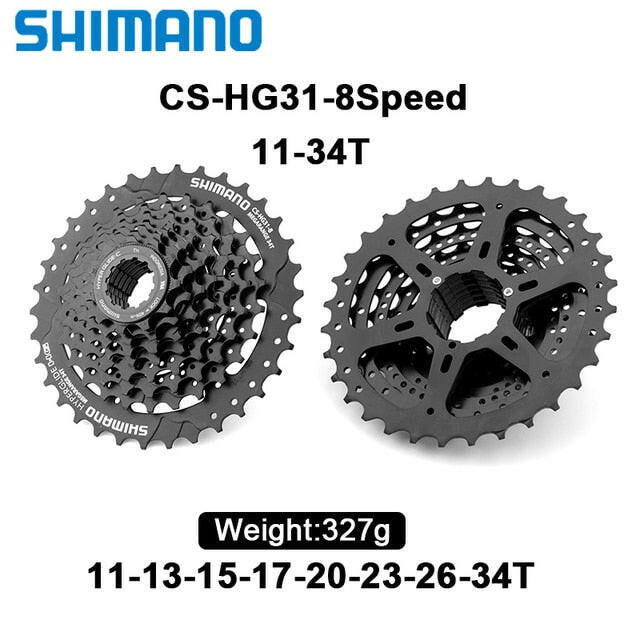 Shimano HG200 9Speed HG31 8S 11-32/34/36T Mountain Bike Bicycle Cassette Freewheel 8/9s Flywheel Crankset For MTB Bicycle Parts-WAYBIKER