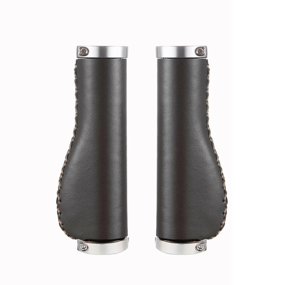 Mtb Grips PU Leather Bicycle Handlebar Sleeve Accessories Modified Bicycle Handlebar Sleeve with Handlebar Road Bicycle Grip-WAYBIKER