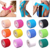 5 Size Kinesiology Tape Athletic Elastoplast Sport Recovery Strapping Gym Waterproof Tennis Muscle Pain Relief Bandage-WAYBIKER