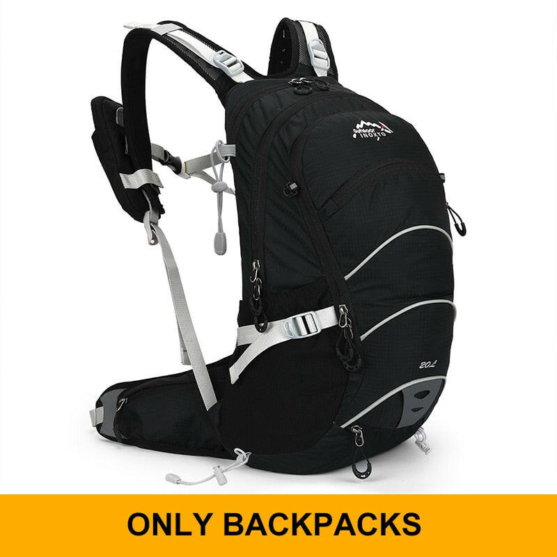 Mountaineering backpack 20 liters men's and women's outdoor sports bag waterproof camping hiking rain-WAYBIKER
