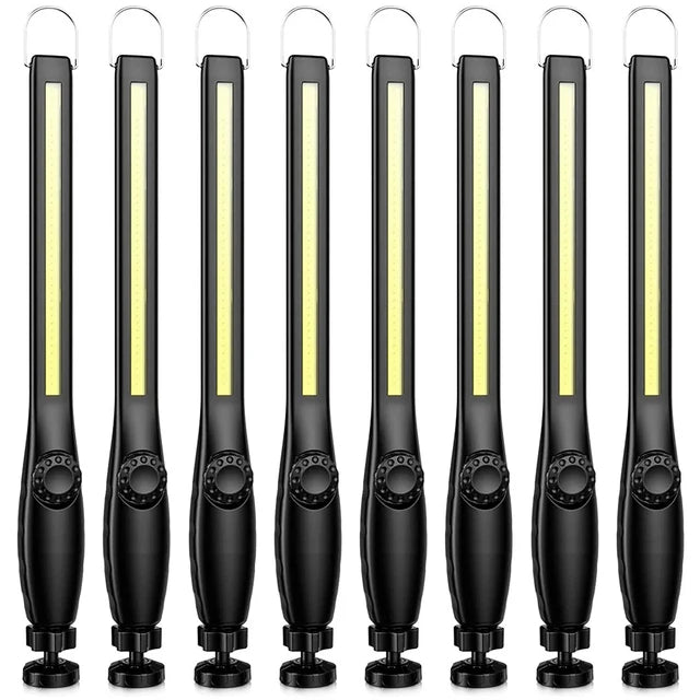 USB Rechargeable LED Flashlight New COB Magnetic Work Lamp Portable Lanterna Built In Battery Camping Torch Emergency Light-WAYBIKER
