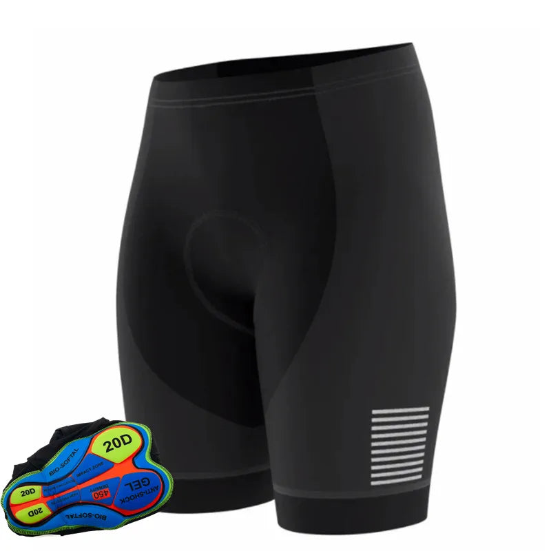 Women 2023 Unisex Team Edition Cycling Shorts 20D Anti Slip Padded Gel Cycling MTB Bike Shorts Mountain Bicycle-WAYBIKER