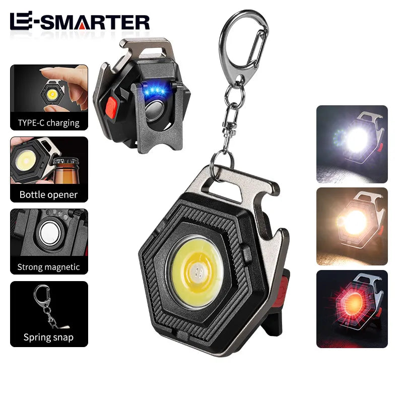 W5131 Multi-function flashlight Keychain lamp-WAYBIKER