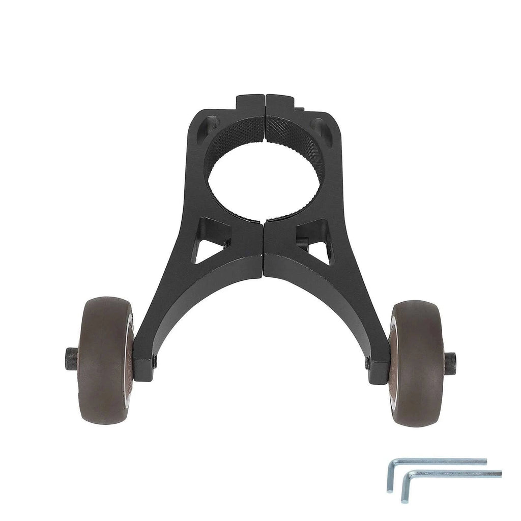 Handstand Auxiliary Wheel Bracket Folding Bracket Wheel Compatible for Ninebot F20 F30 F40 Electric Scooter-WAYBIKER