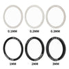 6pcs Bike Bicycle Bottom Bracket Crankset Washer 24 29 30mm For BB86/91/92/BB30 Crank Crankset Bottom Spacer-WAYBIKER