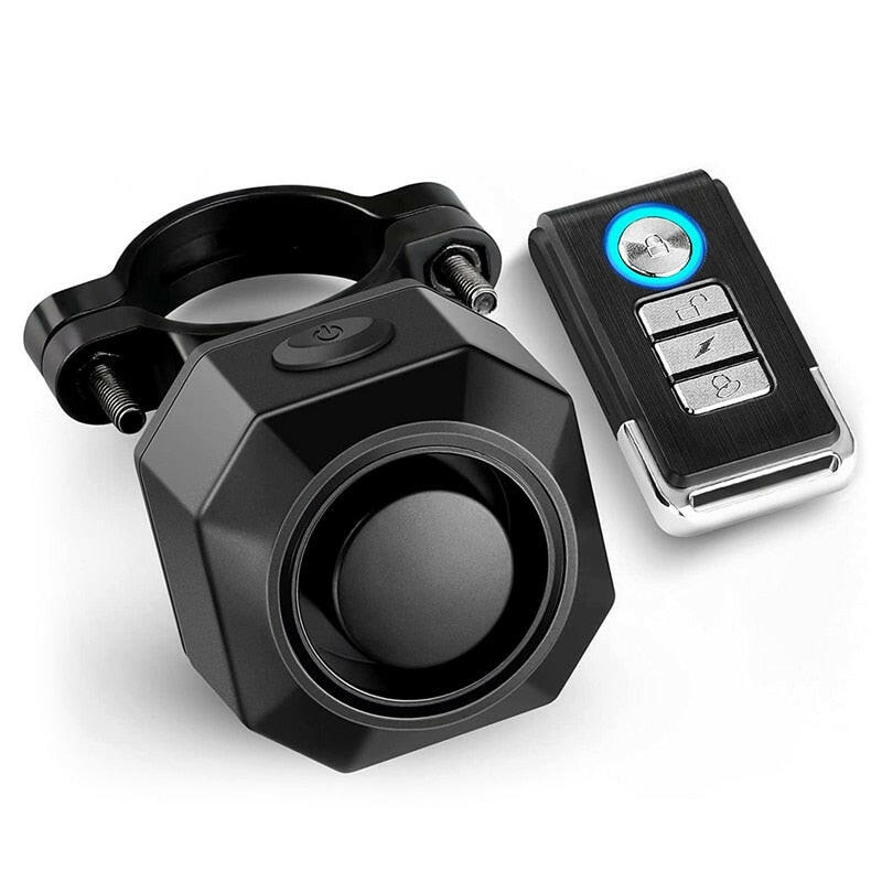 USB Rechargeable Bike Alarm With Remote 110DB Loud Wireless Anti Theft Vibration Motion Sensor Vehicle Security Alarm-WAYBIKER