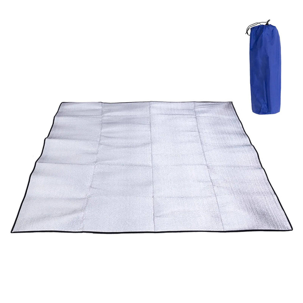 Ultralight Waterproof Camping Mat Picnic Blanket Beach Mattress Sleeping Pad Aluminum Foil EVA Foam Mat Tent Sleeping Mattress-WAYBIKER