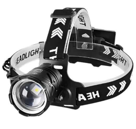 2023 New Portable Super Bright Headlamp 18650 Rechargeable LED Head Flashlight Outdoor Waterproof Zoom Camping Fishing Lantern-WAYBIKER