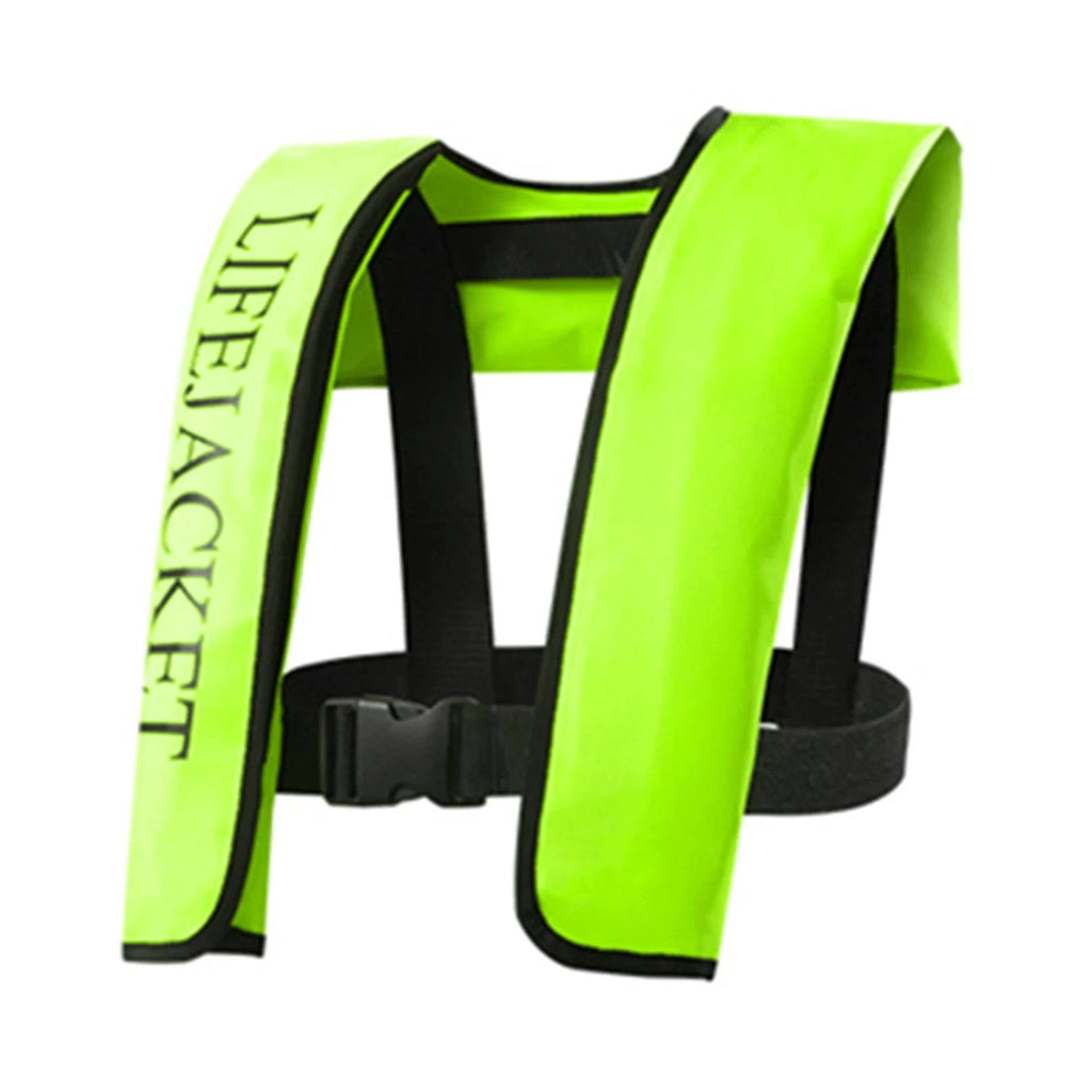 Rescue Life Vest Auto Inflatable Adults Life Jacket Safety Float Suit for Water Sports Kayak Fishing Surfing Swimming Survival-WAYBIKER