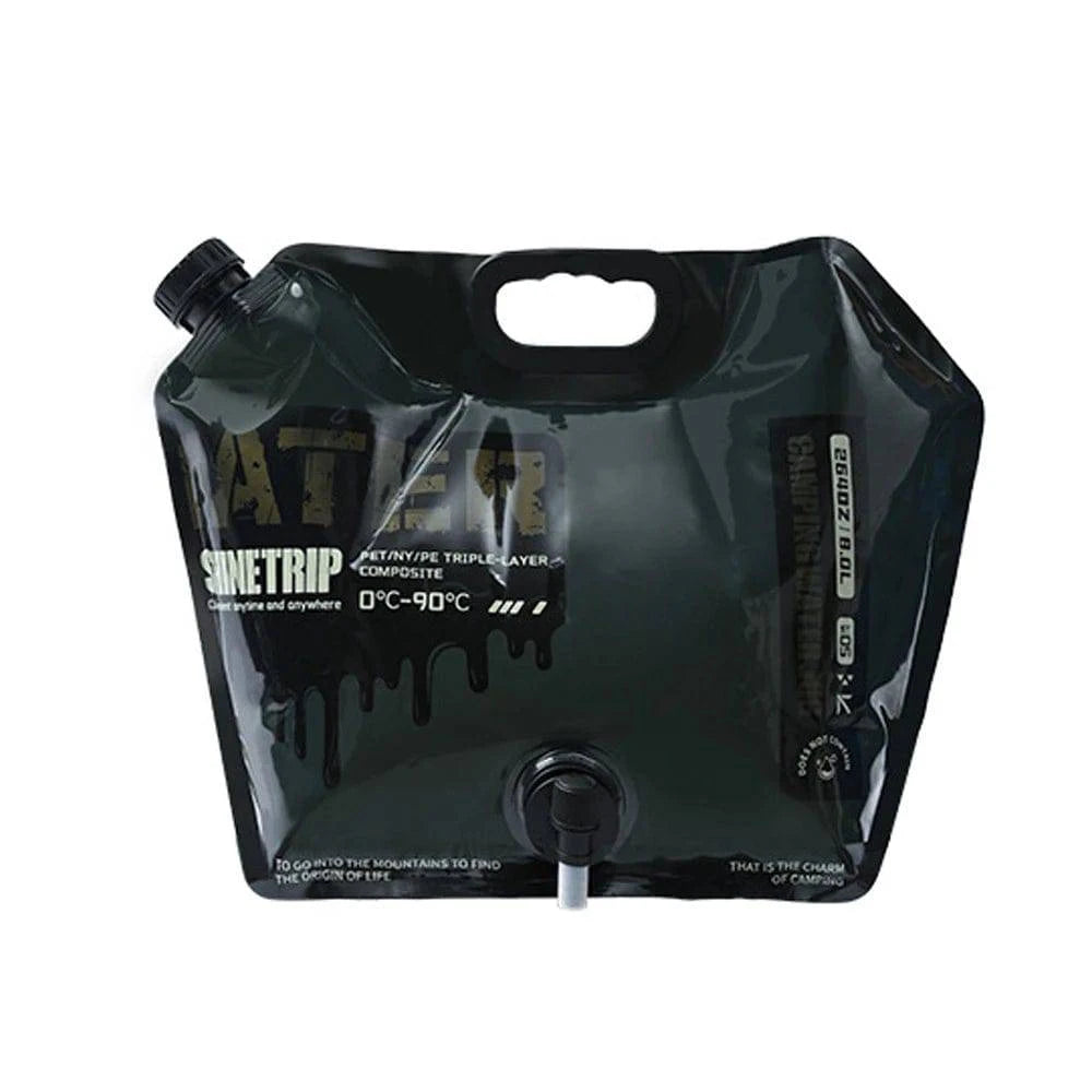 Outdoor Camping Picnic Water Bag Food grade Materials Large Capacity Portable Water Storage Bag with Water Tap-WAYBIKER