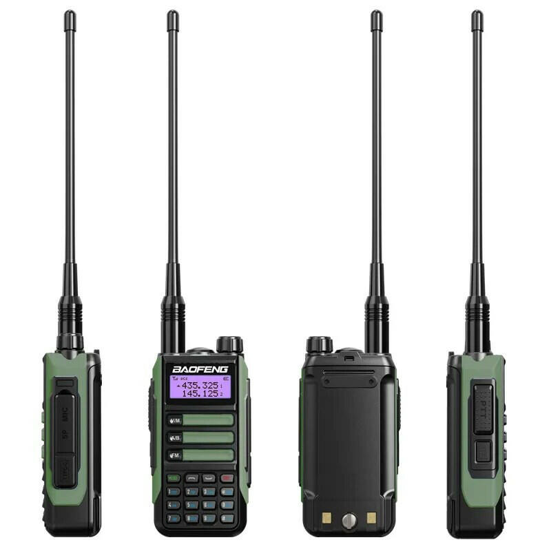 BaoFeng UV16  Walkie Talkie Professional 10W Powerful Waterproof VHF UHF Dual Band Two Way Radio-WAYBIKER