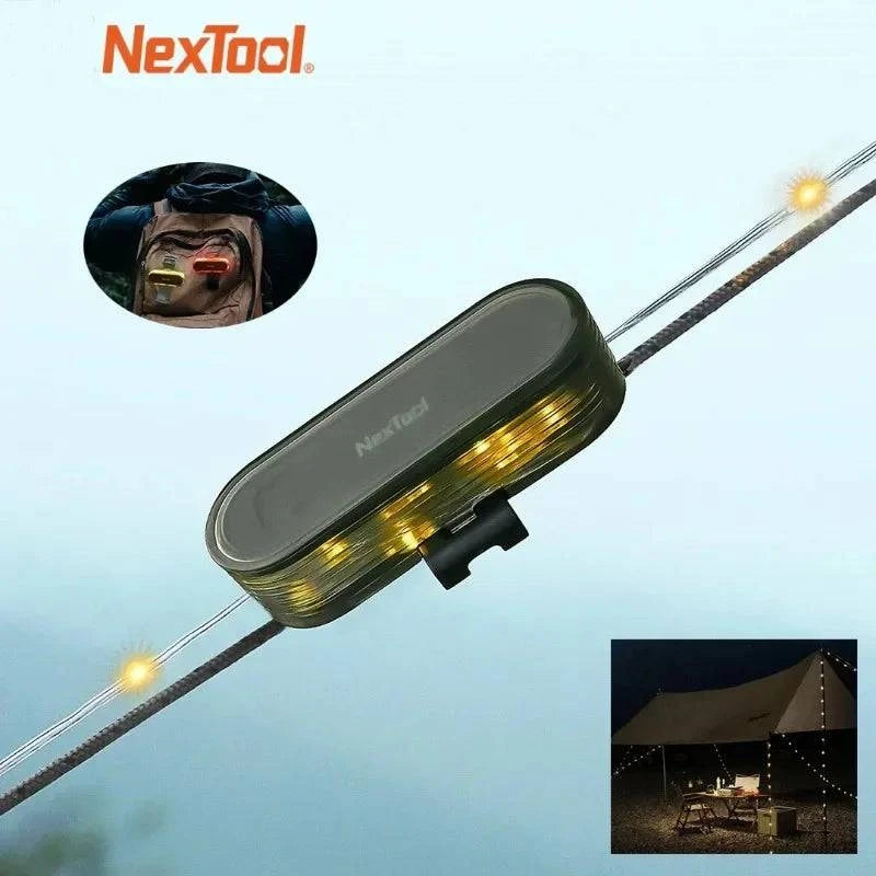 Xiaomi Nextool Multi-Purpose Star Light Strip IP67 Warning Light Outdoor Camping Atmosphere Lights Portable LED Lamp Garden Tent-WAYBIKER