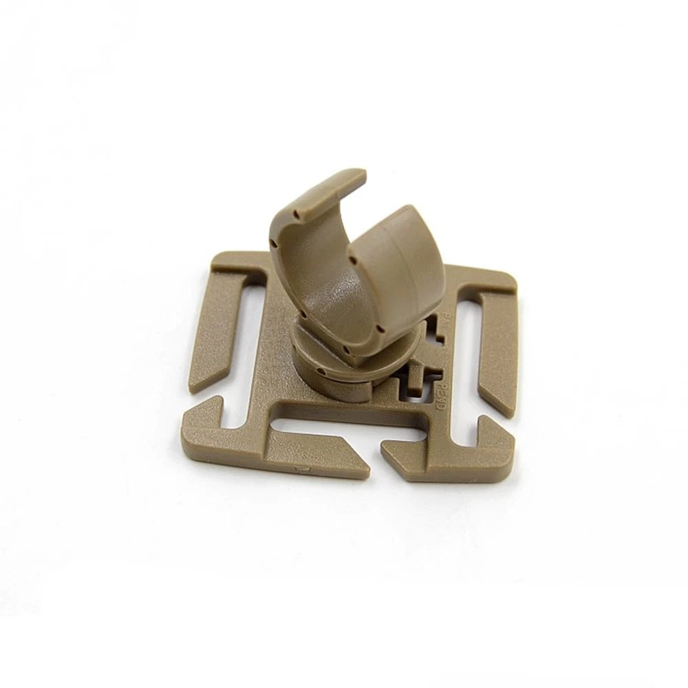 Swivel U Ring Flashlight Work Backpack Lamp Outdoor Hike Climb Pack Light Holder Water Pipe Pole Tool Clamp Shoulder Tape Clip-WAYBIKER